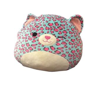 Squishmallows Chelsea 17" Plush Toy Stuffed Animal Leopard Cheetah Kellytoy